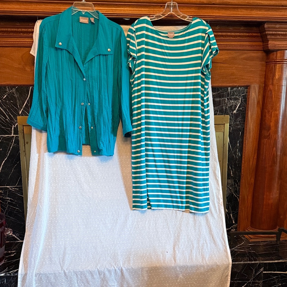 Chico's Teal Jacket